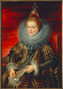 Østerrike, Wien, Portrett av Infanta Isabella Clara Eugenia av Habsburg (1566 - 1633) av Peter Paul Rubens