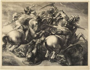 Slaget ved Anghiari av Peter Paul Rubens