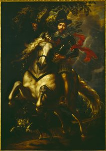 Portrett av Giovanni Carlo Doria til hest av Peter Paul Rubens