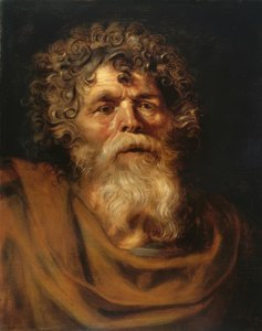 Portrett av en skjeggete gammel mann av Peter Paul Rubens