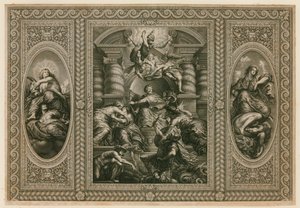 Tak i banketthuset i Whitehall av Peter Paul Rubens