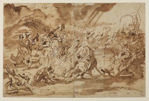 Konvertering av Saint Paul, 1610 - 1612 av Peter Paul Rubens