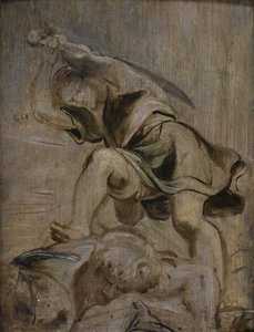 David dreper Goliat, 1620 av Peter Paul Rubens