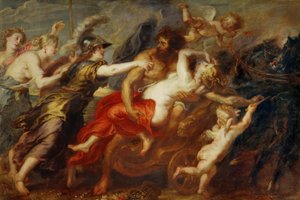 Voldtekten av proserpin av Peter Paul Rubens