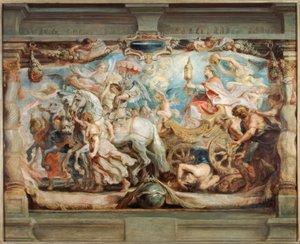 Kirkens triumf over uvitenhet og villfarelse av Peter Paul Rubens