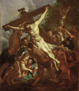 Oppreisningen av korset av Peter Paul Rubens