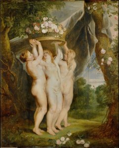De tre nådene av Peter Paul Rubens