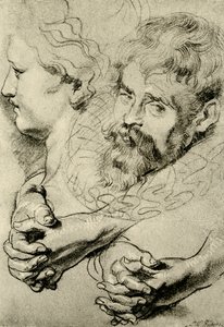 Hode- og håndstudier av Peter Paul Rubens