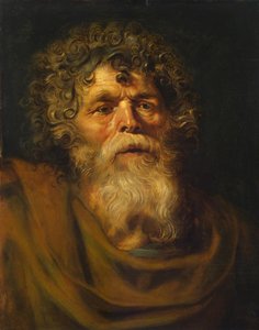 Head of an Old Man, Studie for 