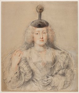 Helena Fourment, rundt 1630 - 1631 av Peter Paul Rubens