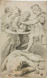 Herodias mottar hodet til døperen Johannes av Peter Paul Rubens