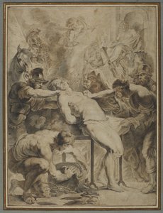 Martyrium av Saint Lawrence, 1550 av Peter Paul Rubens