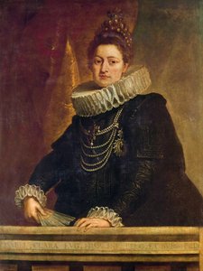 Portrett av Isabel Clara Eugenia av Habsburg (1566 - 1636), Infanta av Spania