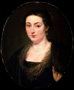 Portrett av Isabella Brant, c1615-1620. av Peter Paul Rubens