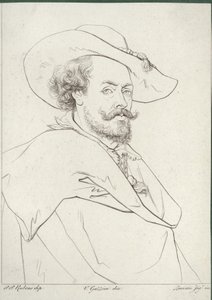 Portrett av Peter Paul Rubens av Peter Paul Rubens