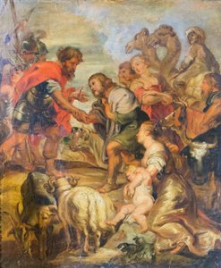 Forsoning mellom Esau og Jakob av Peter Paul Rubens