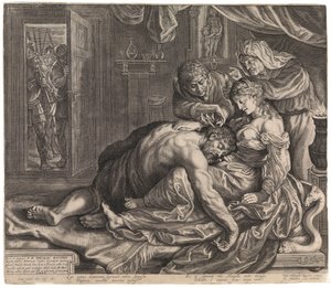 Samson og Delila av Peter Paul Rubens