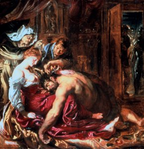 Samson og Delila, c1609-1610 av Peter Paul Rubens