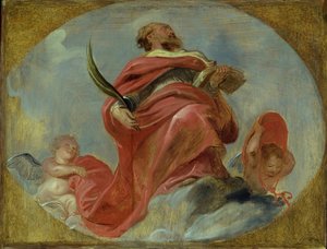 St. Albert av Louvain, 1620. av Peter Paul Rubens
