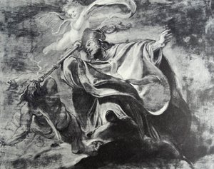 Den hellige Gregor av Nazianzus av Peter Paul Rubens