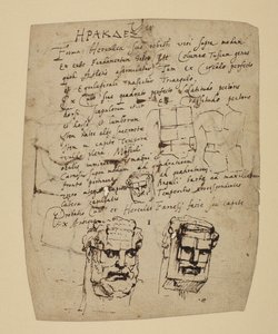 Studie av Farnese Hercules av Peter Paul Rubens
