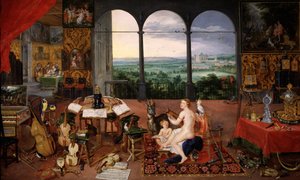 Allegorien om hørselen av Peter Paul Rubens