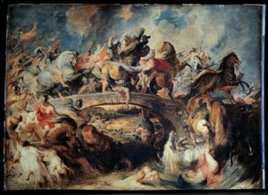 Slaget ved Amazonas maleri av Peter Paul Rubens av Peter Paul Rubens