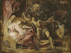 Fangen av Samson, 1609-10 av Peter Paul Rubens