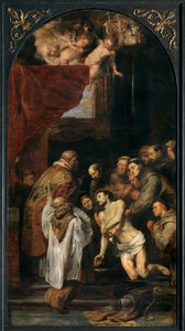 Frans av Assisis siste nattverd av Peter Paul Rubens