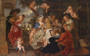 Kjærlighetshagen av Peter Paul, Rubens