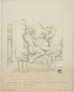 Mannen plaget av drømmer av Peter Paul Rubens