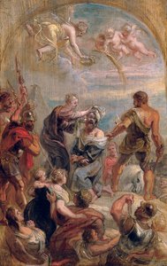 St. Pauls martyrium av Peter Paul Rubens