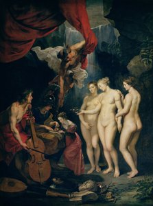 The Medici Cycle: Education of Marie de Medici (1573-1642) 1621-25 (olje på lerret) av Peter Paul Rubens