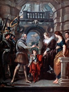 Medici-syklusen: Henri IV drar til krigen i Tyskland, 20. mars 1610, 1621-1625. av Peter Paul Rubens