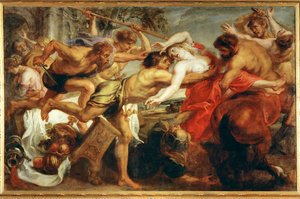 Voldtekten av Deidamia av Peter Paul Rubens