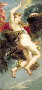 The Rape of Ganymede, ca. 1636-38 (olje på lerret) av Peter Paul Rubens