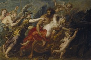 Voldtekten av Proserpina, 1636-1638 av Peter Paul Rubens