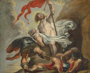 Kristi oppstandelse, etter 1620 av Peter Paul Rubens