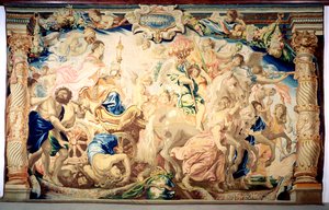 Eukaristiens triumf (teppe) av Peter Paul Rubens