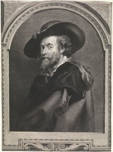 Maleren Peter Paul Rubens (gravering) av Peter Paul Rubens