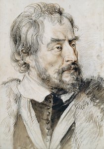 Thomas Howard (1585-1646) 2. jarl av Arundel (blyant, penn og blekk og vask på papir) av Peter Paul Rubens