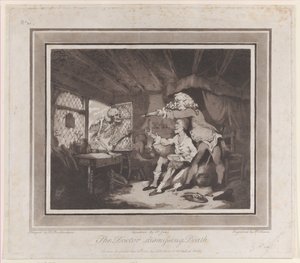 The Doctor Dismissing Death, 15. september 1785., 15. september 178 av Peter Simon