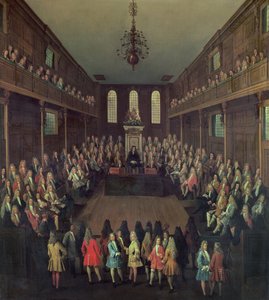 Underhuset i sesjon, 1710