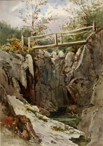 Curmillon, Midt-Wales, 1884. av Peter Toft