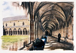 Battle Abbey, 1200-tallet, c1990-2010 av Peter Urmston