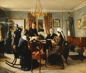 Ettermiddags te av Peter Vilhelm Ilsted