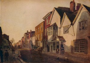 Eton High Street, 1800-tallet, 1924 av Peter de Wint