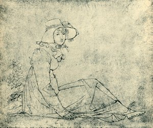 Portrett av Elizabeth Malß, c1811, 1943.