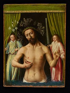 Kristus som sorgens mann, 1450. av Petrus Christus