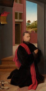 Portrett av en mannlig giver av Petrus Christus